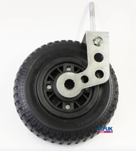 Kart Stone Replacement Front Polyurethane Wheel With Holder New Kart Parts UK - Picture 1 of 1