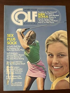GOLF MAGAZINE OCTOBER 1973 AT LAST GOLF HAS A GLAMOUR GIRL WHO CAN REALLY PLAY - Picture 1 of 17
