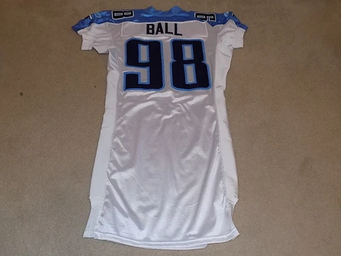 Dave Ball Game Jersey 2008 Tennessee Titans UCLA Cover
