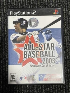 All-Star Baseball 2003 (Sony PlayStation 2, 2002) PS2 Complete - Picture 1 of 2