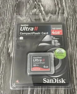 Sandisk 4GB 15MBs Ultra II CF CompactFlash Memory Card - New / Sealed - Picture 1 of 2