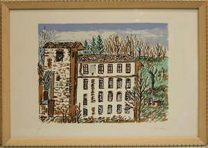 TROMMELN O. Siebdruck im Rahmen signiert von Galerie zertifiziert - KEINE Faccincani - Bild 1 von 2