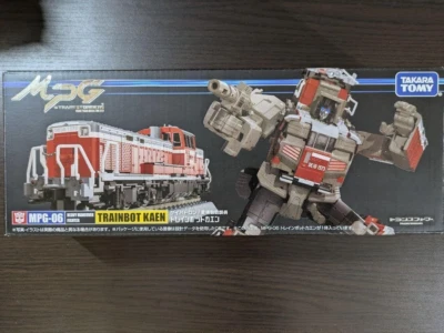 MPG-06 Trainbot Kaen Figure Toy Transformers Masterpiece G Series Takara Used - Image 1 of 3