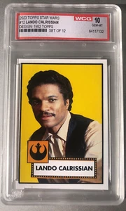 2023 Topps Star Wars Lando Calrissian 1952 Design Card #12 Throwback Thursday - Picture 1 of 2