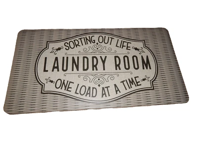 Kitchen -Laundry Floor Mat- Decorative Anti Fatigue Cushioned Foam 20" X 39" - Image 1 of 2