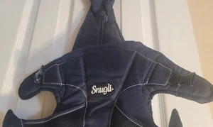 Evenflo Snugli Soft Baby Carrier 0441815 Navy Blue Adjustable - Pre-Owned - Picture 1 of 12