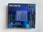 Mini Disc Sony Sapphire Blue 74 Minutes Recordable - Brand New & Sealed