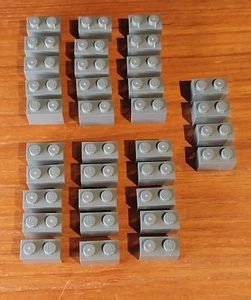 Piezas LEGO: 34x Brick 1x2, Dark Bluish Gray (del modelo 10307) - Imagen 1 de 1