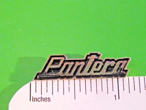 PANTERA Script - hatpin , hat pin , lapel pin , tie tac GIFT BOXED - Picture 1 of 5