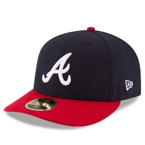 Atlanta Braves New Era LOW PROFILE Authentic On-Field 59FIFTY Fitted Hat