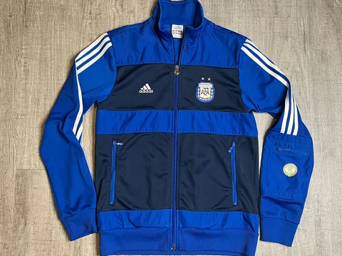 Men’s Small Adidas Argentina AFA World Cup 2010 Football Soccer Track Jacket Cover