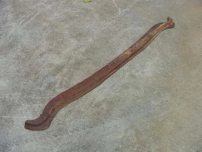 1953 Chrysler Imperial New Yorker Windsor NOS MoPar Rear Bumper STONE DEFLECTOR - Imagem 1 de 4