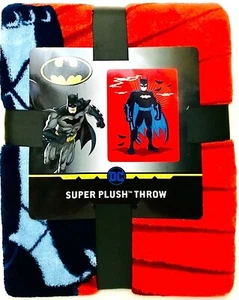 1 Ct The Northwest Group DC Batman 46" X 60" Super Plush Throw 100% Polyester - Picture 1 of 2