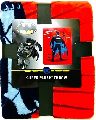 1 Ct The Northwest Group DC Batman 46" X 60" Super Peluche Tiro 100% Poliéster  Foto 1 de 2