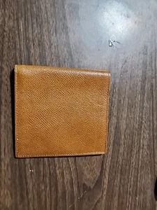 Tan Snakeskin Reptile Made In Itally Bifold #-027 - Picture 1 of 9