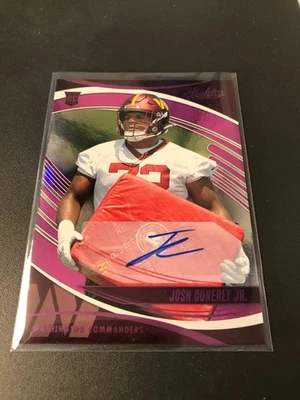 2025 Panini Absolute - Josh Conerly Jr #145 - AUTO (RC,AU) - Image 1 of 2