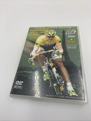 Le Tour de France 2006 4-Hour DVD : Floyd Landis Hero or Villain? Cycling Race - Image 1 of 4
