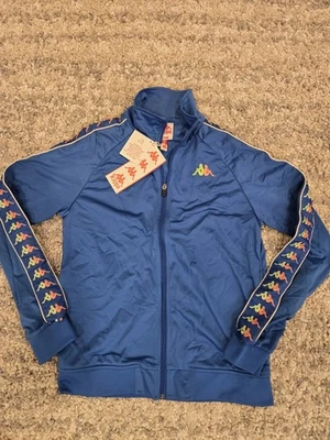 Kappa 222 Blue Carambie Mens Jacket Size M - Image 1 of 4