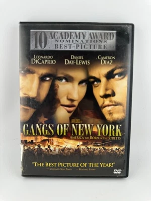 Gangs of New York DVD 2003 2 Disc Set Leonardo DiCaprio Daniel Day Lewis R - Image 1 of 4