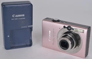 Cámara digital compacta EX++ Canon PowerShot SD1100 IS 8 MP 3X zoom ROSA probada - Imagen 1 de 9