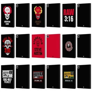 OFFICIAL WWE SUPERSTARS 5 LEATHER BOOK WALLET CASE COVER FOR APPLE iPAD - Picture 1 of 12