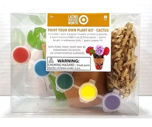 Pack de 2 Kit Pintura Tu Propia Planta CACTUS - Imagen 1 de 7