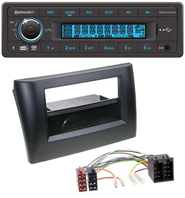 Continental MP3 DAB USB Bluetooth Autoradio für Fiat Stilo 192 01-08 Ablagefach - Bild 1 von 4