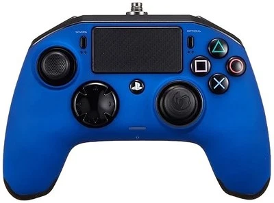 Controller di gioco PS4 blu cablato asimmetrico - Nacon Revolution Pro - Immagine 1 di 4