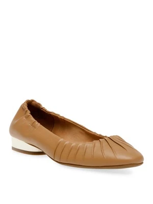 Zapatos planos sin cordones ANNE KLEIN para mujer beige tacón calliope punta almendra 8 M Foto 1 de 4