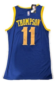 Klay Thompson Golden State Warriors NBA Basketball Signed Autographed Jersey - Picture 1 of 3