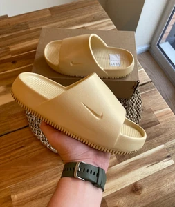 Nike Calm Slide Sesame (Women's) UK 3.5 NEW (DX4816-200) Free P&P - Picture 1 of 5