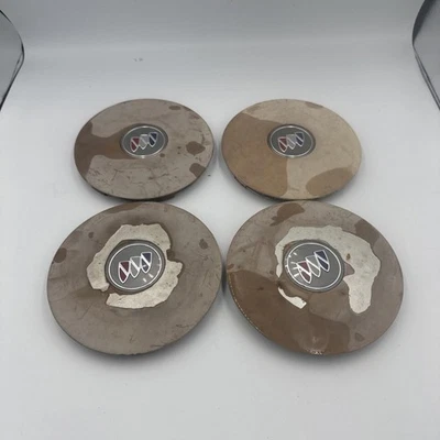 Juego de 4 tapacubos Buick LeSabre 1997-2001 25551433 NECESIDAD REPINTADO 97-01 Foto 1 de 4