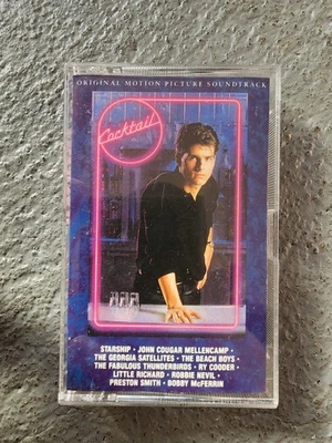 Cocktail Original Movie Soundtrack Cassette 1988 Elektra  - Image 1 of 4
