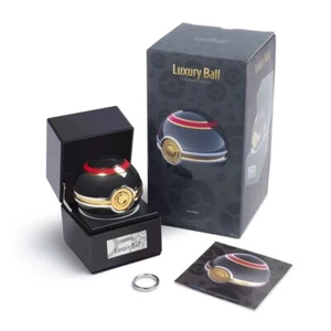 Pokemon Luxury Ball The Wand Company Official Replica Figure Black Pokeball - Picture 1 of 5