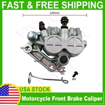 Motorcycle Front Brake Caliper Lower Pump Master Hydraulic Cylinder Brake Padsr - Image 1 of 4