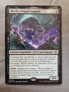 MTG Docht, The Inspired Spirit/Wick, The Whorled Mind Bloomburrow BLB VF/DE - Bild 1 von 2