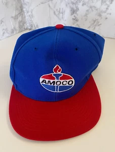 Amoco Cap (blau mit roter Krempe) - NEU - Bild 1 von 4