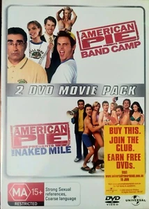 American Pie Band Camp & The Naked Mile (DVD, 2008, 2 Discs) Eugene Levy - Picture 1 of 2