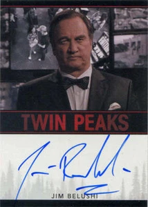 Twin Peaks Autograph Card Jim Belushi as Bradley Mitchum (Limited Event) - Picture 1 of 1