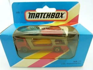 Matchbox 11 Car Transporter in Sealed Blue Box Macau - Picture 1 of 4