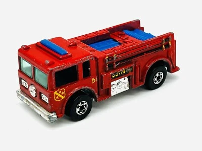 Vintage Hot Wheels - FIRE-EATER, FIRE-TRUCK, Flyin' Colors, Blackwall Bong Kong - Image 1 of 4