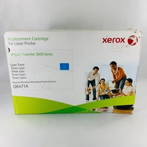 XEROX REPLACEMENT FOR HP COLOR LASERJET 3600-Q6471A CYAN - Picture 1 of 6