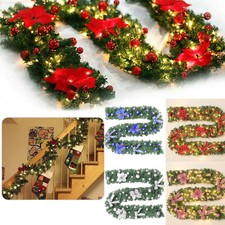 2.7M Christmas Wreath Door Wall Hanging Garland Ornament Home Holiday Decor
