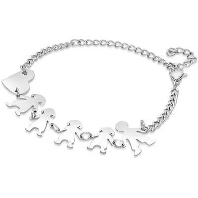 Bracciale Famiglia Donna Family Story My Life offerta classico cod. FSY16BS-FFF - Immagine 1 di 4