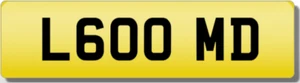 MD 6 OMD 60 SIXTY INITIALS Private CHERISHED Registration Number Plate L60 - Picture 1 of 1