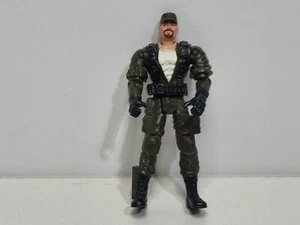 G.I.JOE Gijoe 2001 Hasbro Gung-Ho Antiguo Figura Soldado Asalto Reconocimiento - Imagen 1 de 7