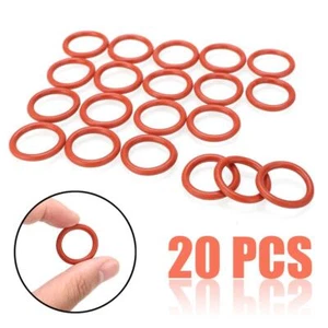 Tube Damper, 20Pcs Tube Damper Silicone Rings Fit for 12AX7 12AU7 12AT7 12BH7 - Foto 1 di 11