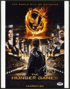 Foto firmada por Los Juegos del Hambre 11x14 Jennifer Lawrence Liam Hemsworth PSA/DNA - Imagen 1 de 2