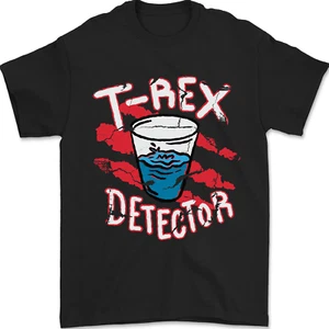 Camiseta T-Rex Detector Divertida Dinosaurio Hombre 100% Algodón - Imagen 1 de 14