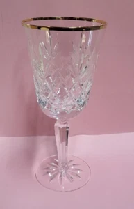 Lenox Charleston Kristall Wasserkelch/Goldrand - Bild 1 von 3